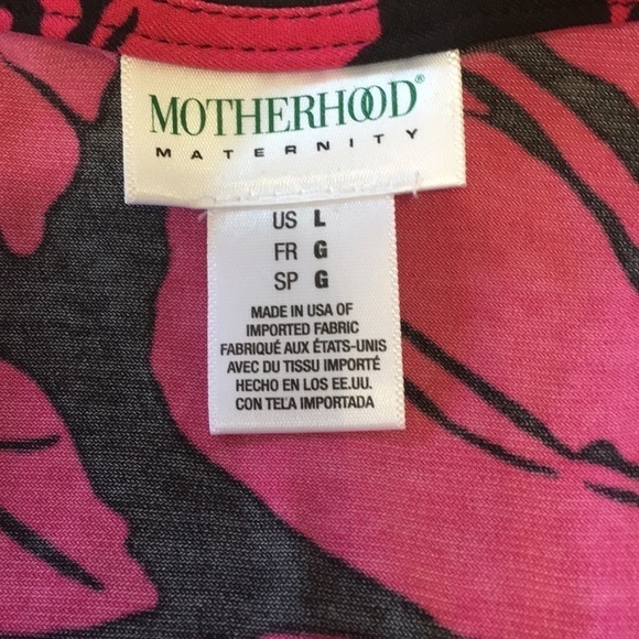 Motherhood Maternity Large Floral Print Dress. Size L. P/3/A1014/3 - Picture 5 of 6